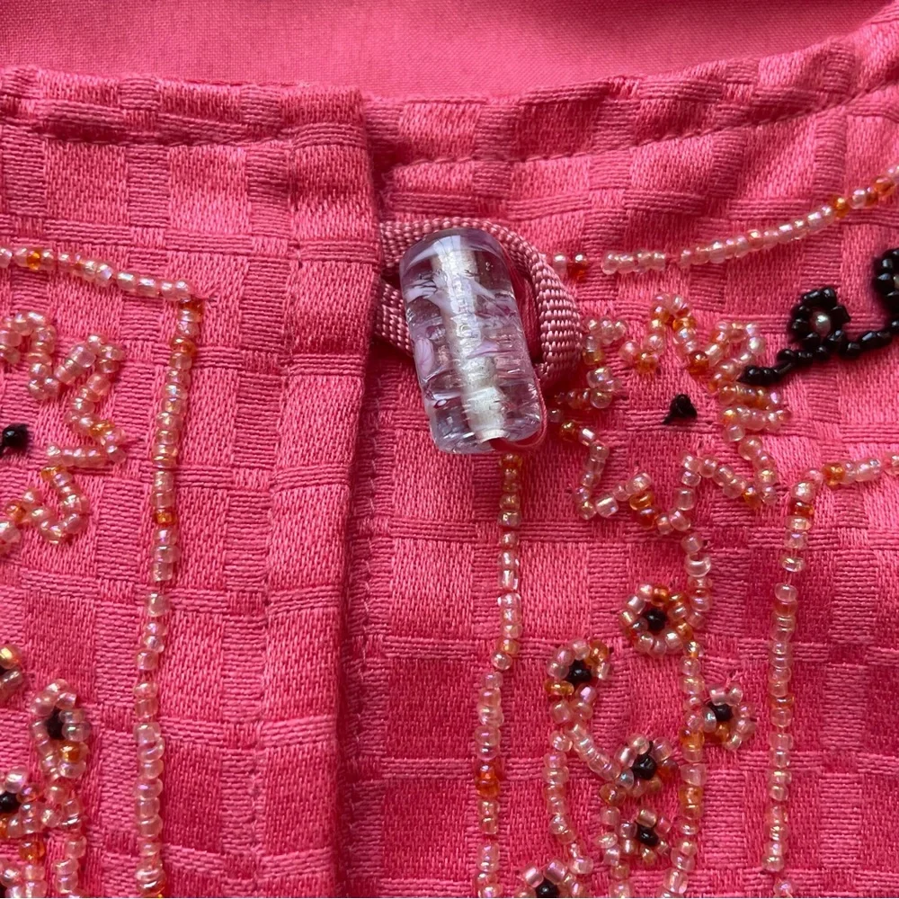 Julia Kim sequined beaded jacket, butterflies motif - Picture 6 of 10